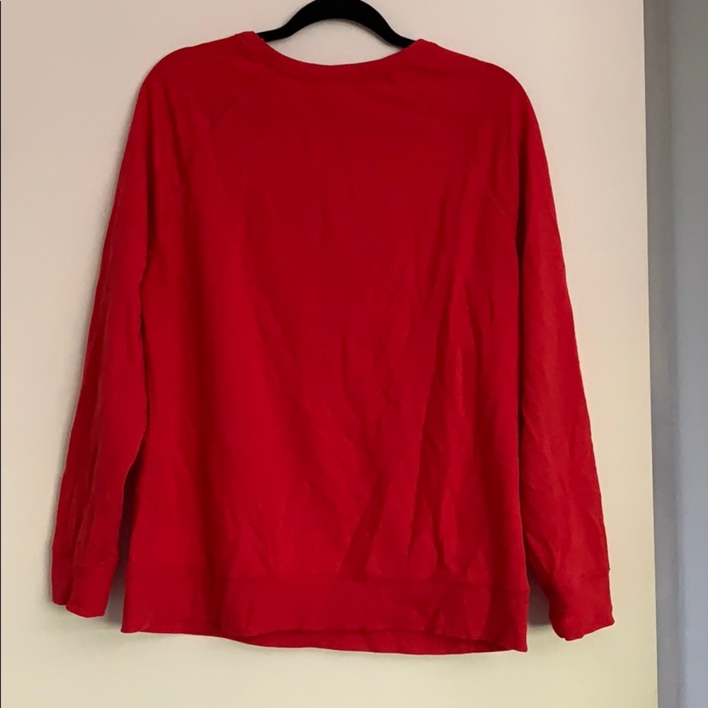 Basic red crew neck - Picture 4 of 4